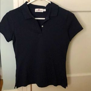 Vineyard Vines Navy Polo Shirt! Mint condition! XS